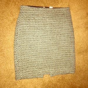 J Crew tweed pencil skirt